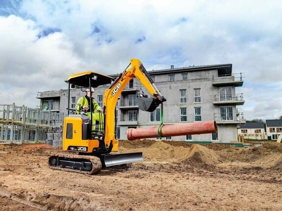 Аренда мини-экскаватора JCB 18Z-1