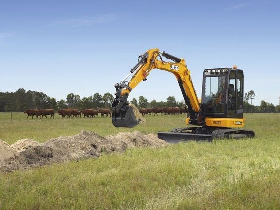 Аренда мини-экскаватора JCB 55Z-1