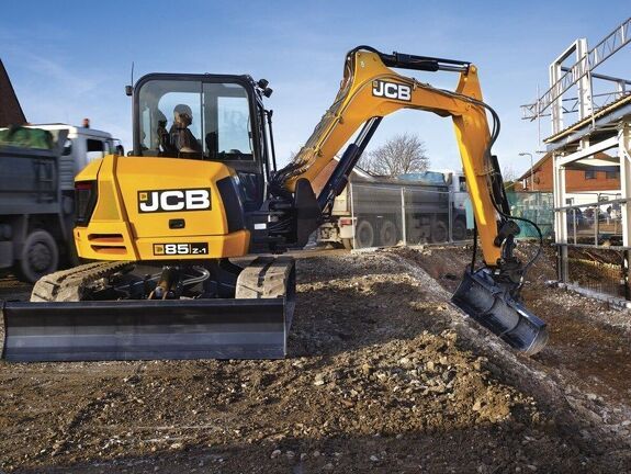 Аренда мини-экскаватора JCB 85Z-2