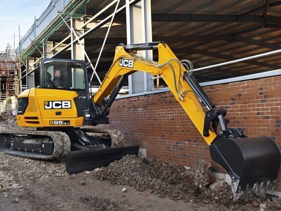 Аренда мини-экскаватора JCB 85Z-2