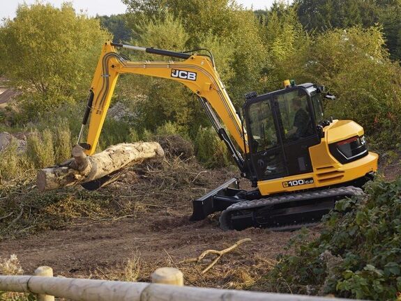 Аренда мини-экскаватора JCB 100C-2