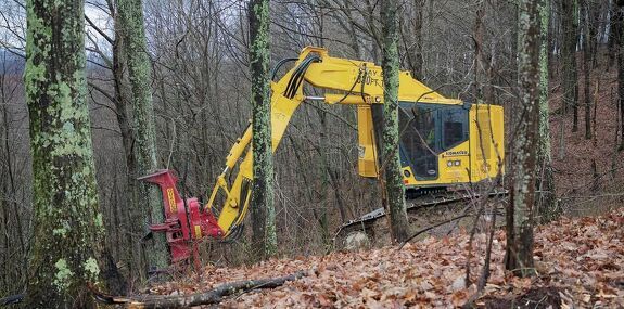 Аренда харвестера Komatsu XT465L-5