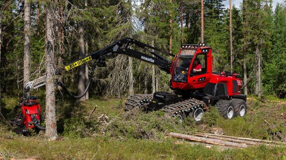 Аренда харвестера Komatsu 901XC