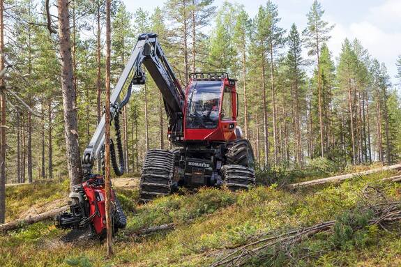 Аренда харвестера Komatsu 911 2020