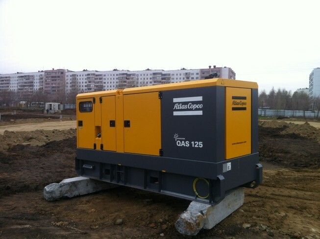 Дизельный генератор Atlas Copco QAS 125