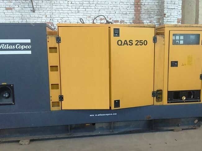 Дизельный генератор Atlas Copco QAS 250