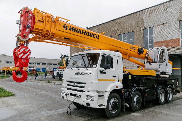 Автокран Ивановец КС-55717К-1 КАМАЗ-6540