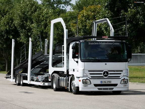 Аренда автовоза Mercedes-Benz Actros