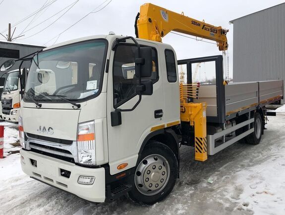 Аренда крано-манипуляторной установки Soosan SCS 523 на базе JAC N120