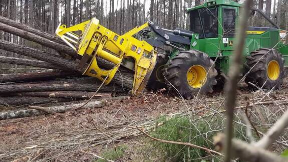 Аренда валочно-пакетирующей машины John Deere 643L-II