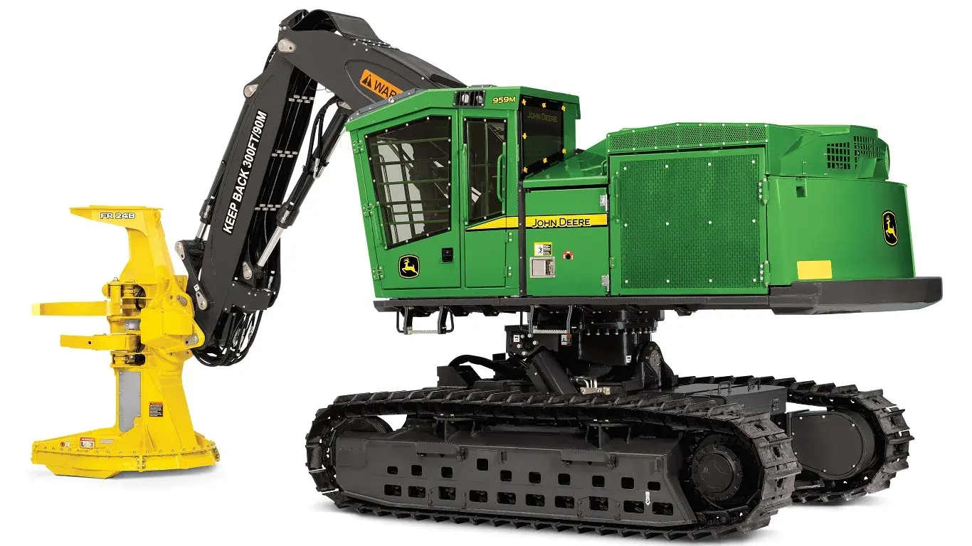 Валочно-пакетирующая машина John Deere 959M