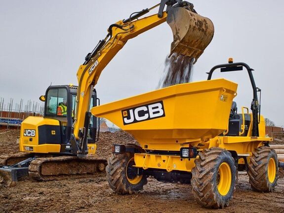 Аренда самосвала JCB 6T-1