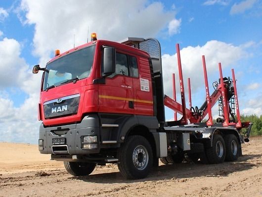 Лесовоз MAN TGX 33.480 6X4 BB