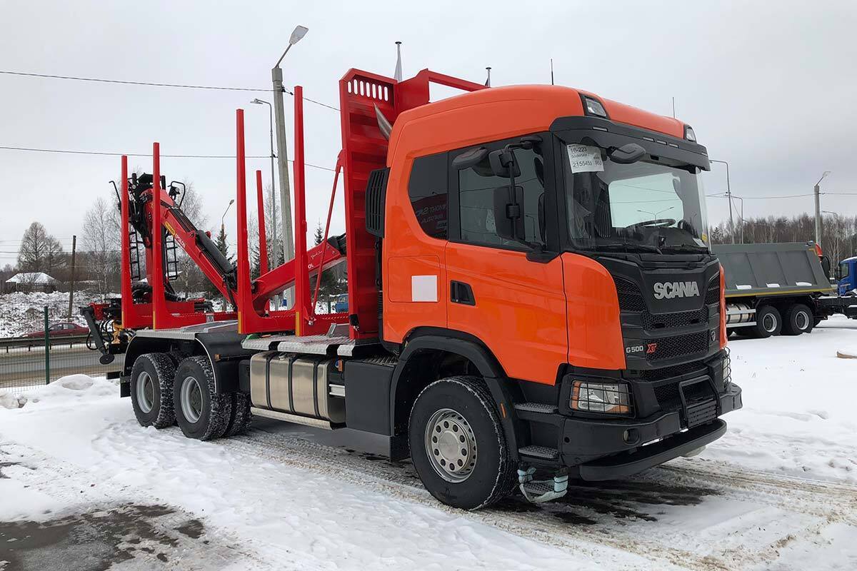 Лесовоз Scania G500 B6X4HZ