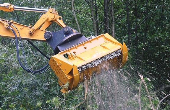 Аренда мульчера измельчителя JCB