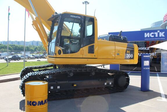 Аренда гусеничного экскаватора Komatsu PC300-8M0 с грейфером