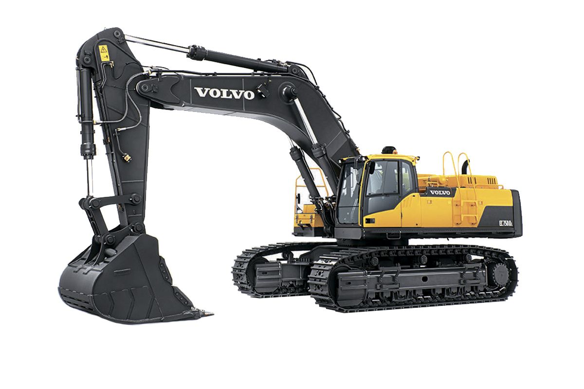 Гусеничный экскаватор VOLVO EC750D