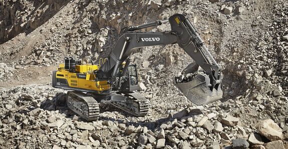 Аренда гусеничного экскаватора VOLVO EC750D