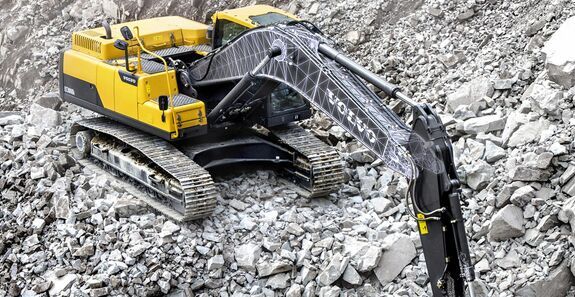 Аренда гусеничного экскаватора VOLVO EC300D