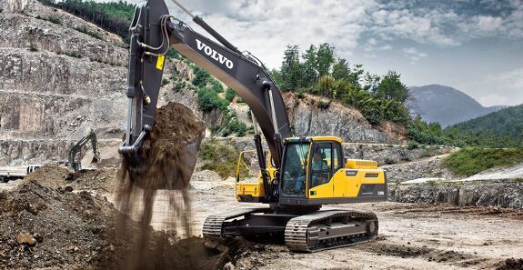 Аренда гусеничного экскаватора VOLVO EC300D