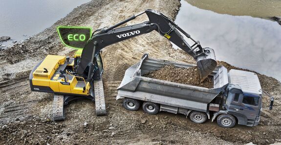 Аренда гусеничного экскаватора VOLVO EC250D