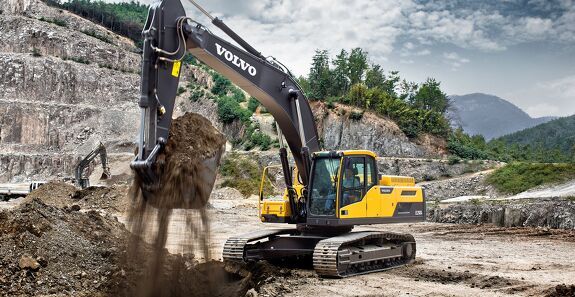 Аренда гусеничного экскаватора VOLVO EC250D