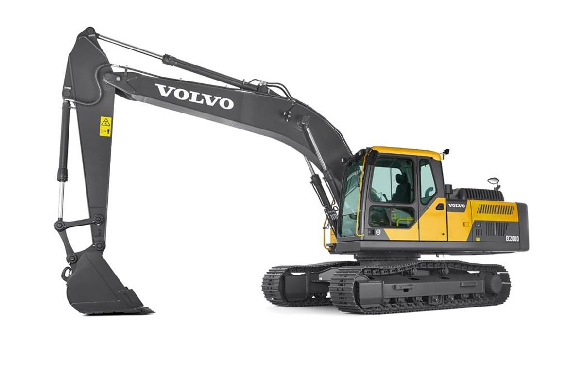 Гусеничный экскаватор VOLVO EC200D