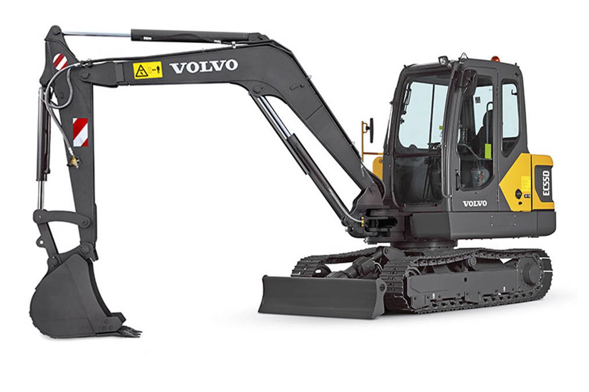 Мини экскаватор VOLVO EC55D