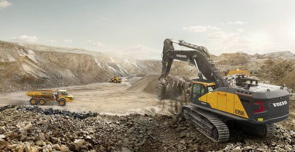 Аренда гусеничного экскаватора VOLVO EC950F