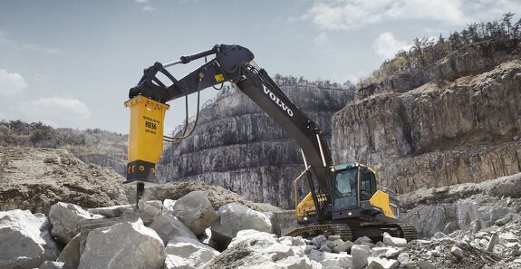 Аренда гусеничного экскаватора VOLVO EC480E