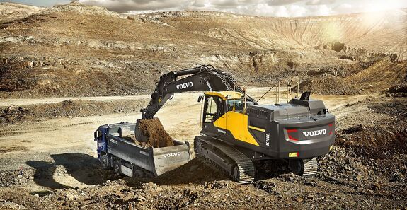 Аренда гусеничного экскаватора VOLVO EC480E