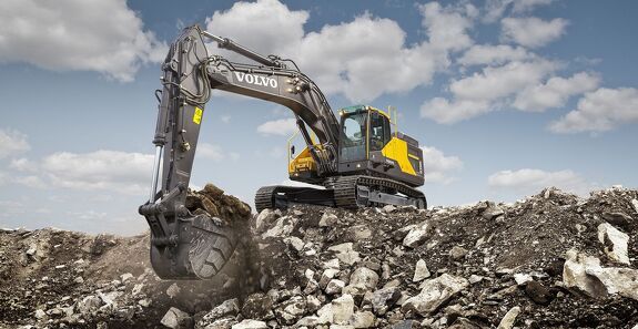 Аренда гусеничного экскаватора VOLVO EC350E