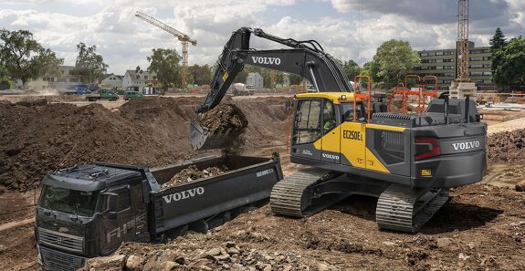 Аренда гусеничного экскаватора VOLVO EC250E