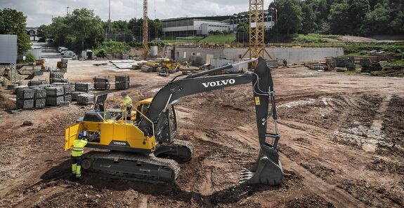 Аренда гусеничного экскаватора VOLVO EC220E