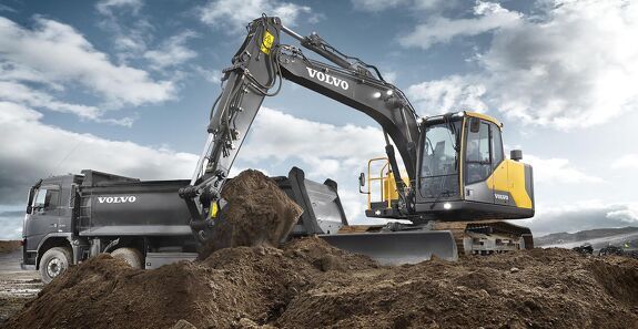 Аренда гусеничного экскаватора VOLVO EC140E