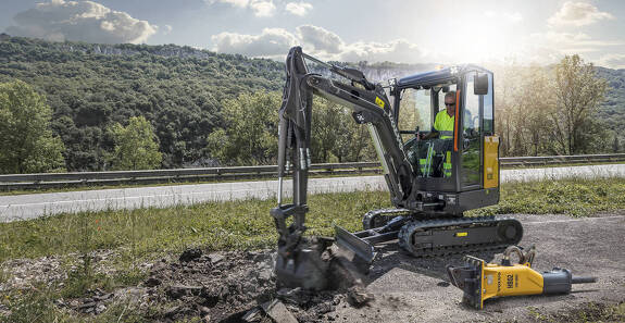 Аренда гусеничного экскаватора VOLVO EC20E