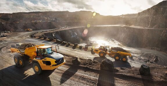 Аренда самосвала VOLVO A60H