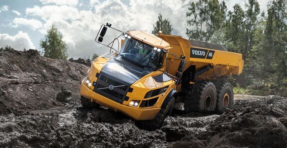 Аренда самосвала VOLVO A35G