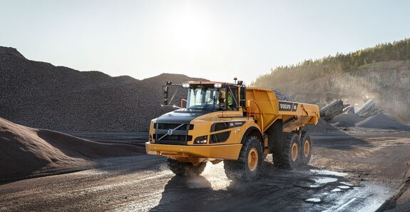 Аренда самосвала VOLVO A30G