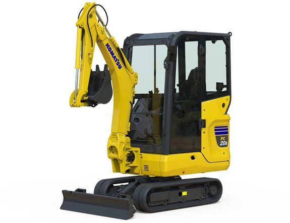 Аренда мини-экскаватора Komatsu PC20R-5