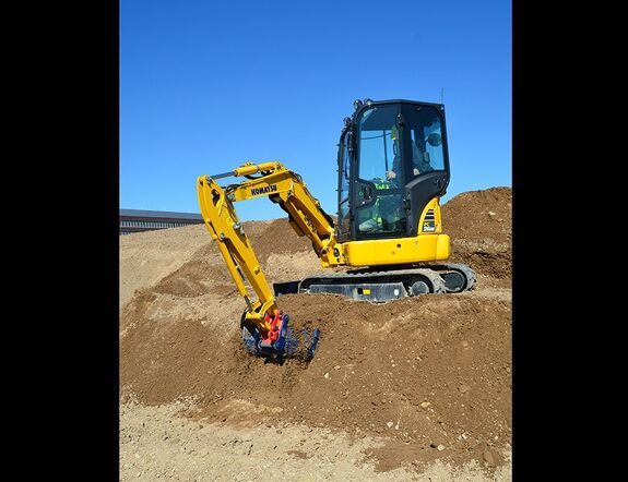 Аренда мини-экскаватора Komatsu PC26MR-5