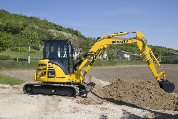 Аренда мини-экскаватора Komatsu PC35MR-5