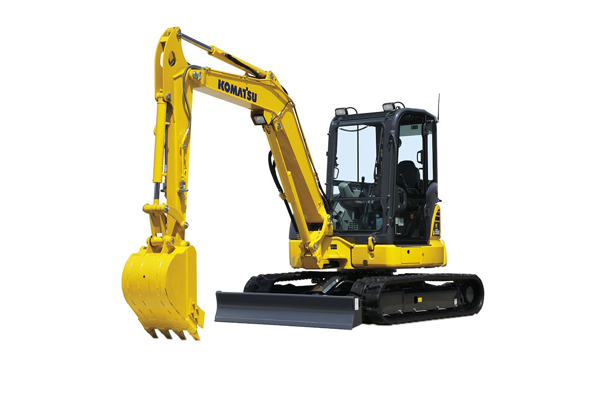 Мини-экскаватор Komatsu PC45MR-5