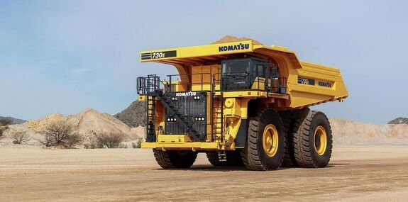 Аренда самосвала Komatsu 730E-10