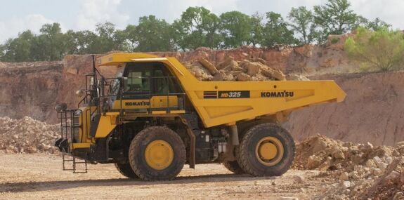 Аренда самосвала Komatsu HD325-8