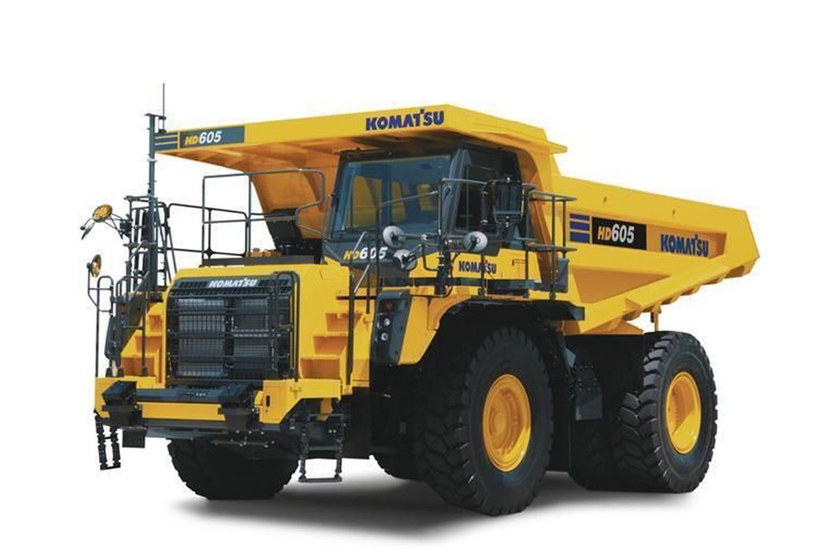 Самосвал Komatsu HD605-8