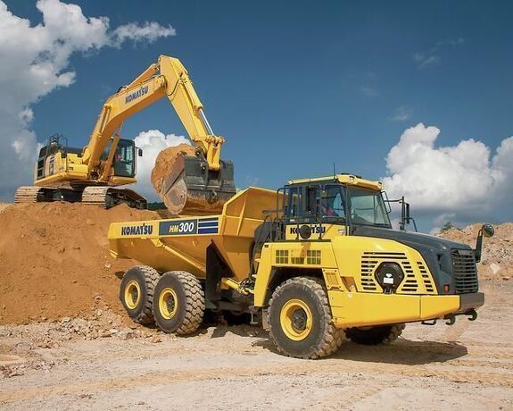 Аренда самосвала Komatsu HM300-5