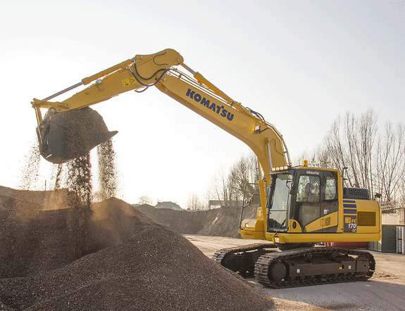 Аренда гусеничного экскаватора Komatsu PC170LC-11