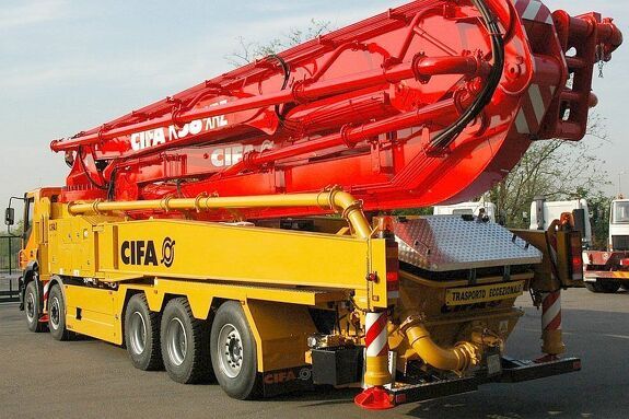 Аренда автобетононасоса CIFA K58L XRZ