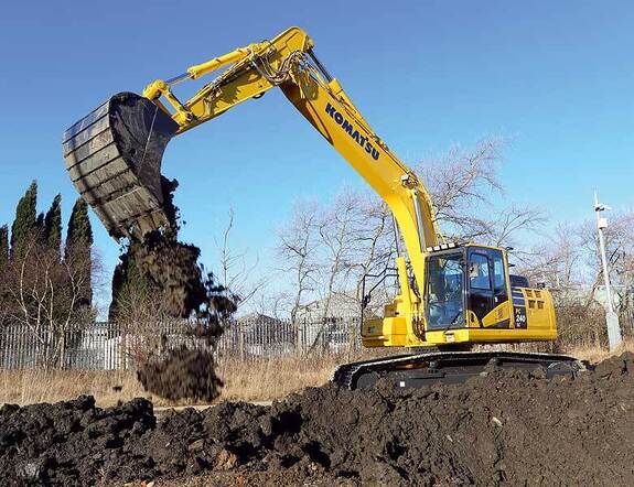 Аренда гусеничного экскаватора Komatsu PC240LC/NLC-11